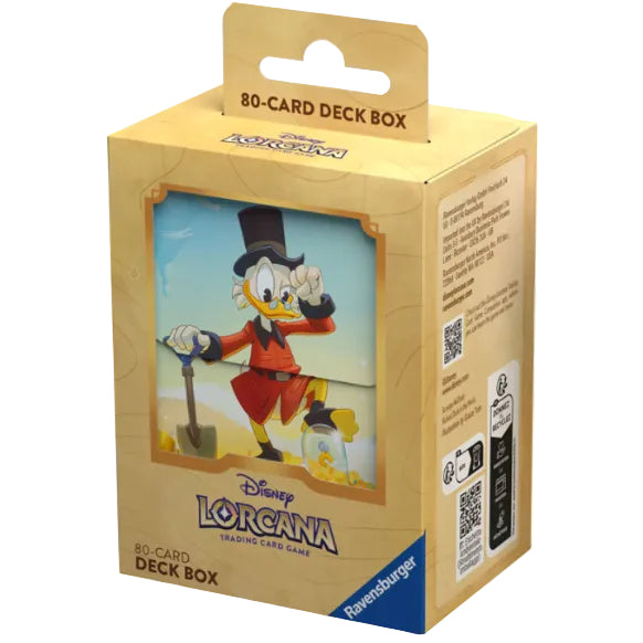 Disney Lorcana TCG: Into the Inklands - Deck Box - Scrooge McDuck