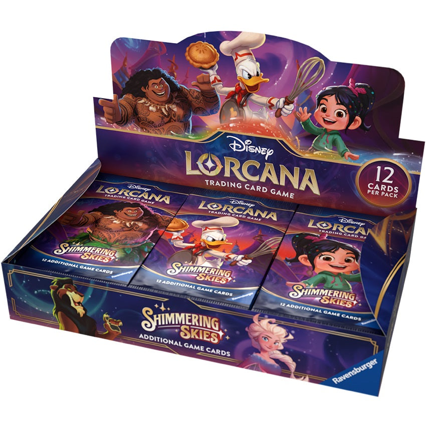 Disney Lorcana TCG: Shimmering Skies - Booster Display (24) Sealed