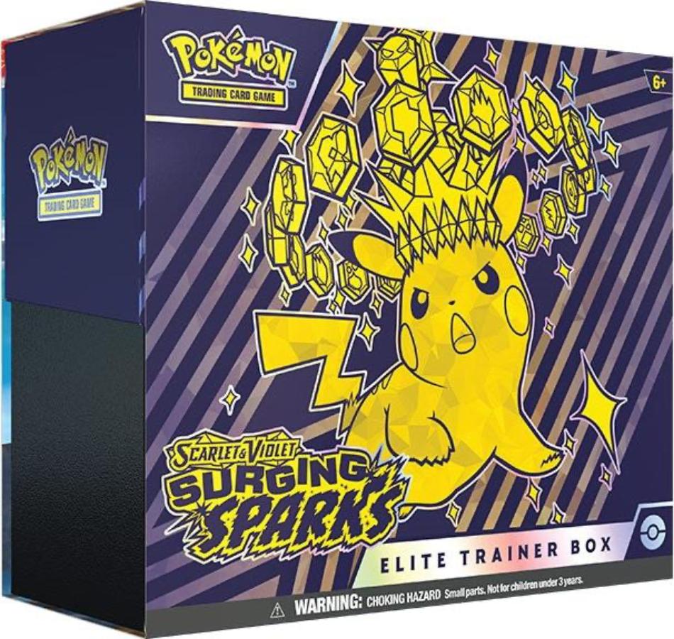 Pokemon TCG: Scarlet & Violet - Surging Sparks Elite Trainer Box