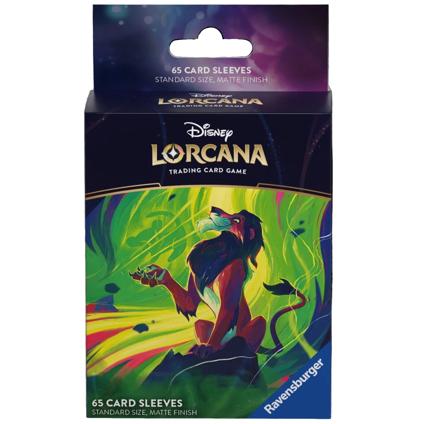 Disney Lorcana TCG: Azurite Sea - Card Sleeves Scar