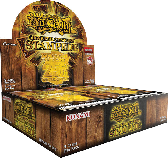 Yu-Gi-Oh! TCG: Quarter Century Stampede Booster Display (24)