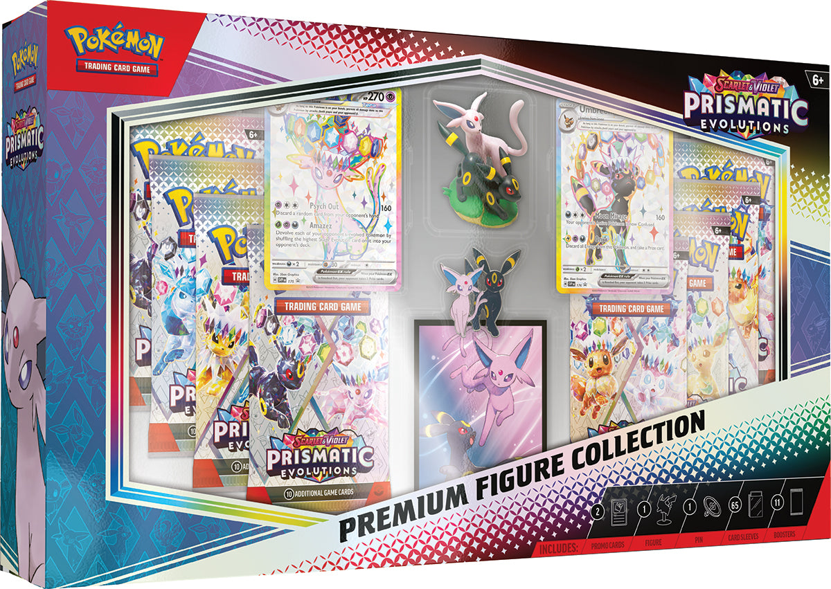 Pokemon TCG: Scarlet & Violet - Prismatic Evolutions Premium Figure Collection