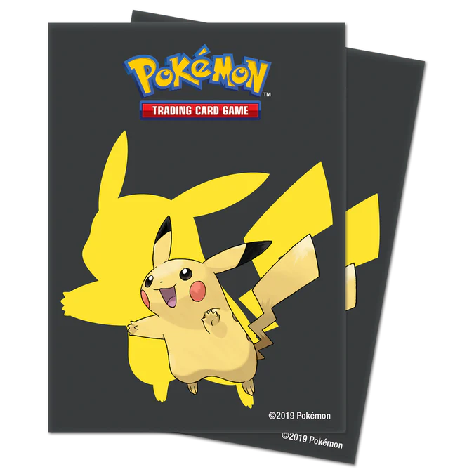 Pokemon Pikachu 2019 Deck Protector Sleeves (65-Pack)