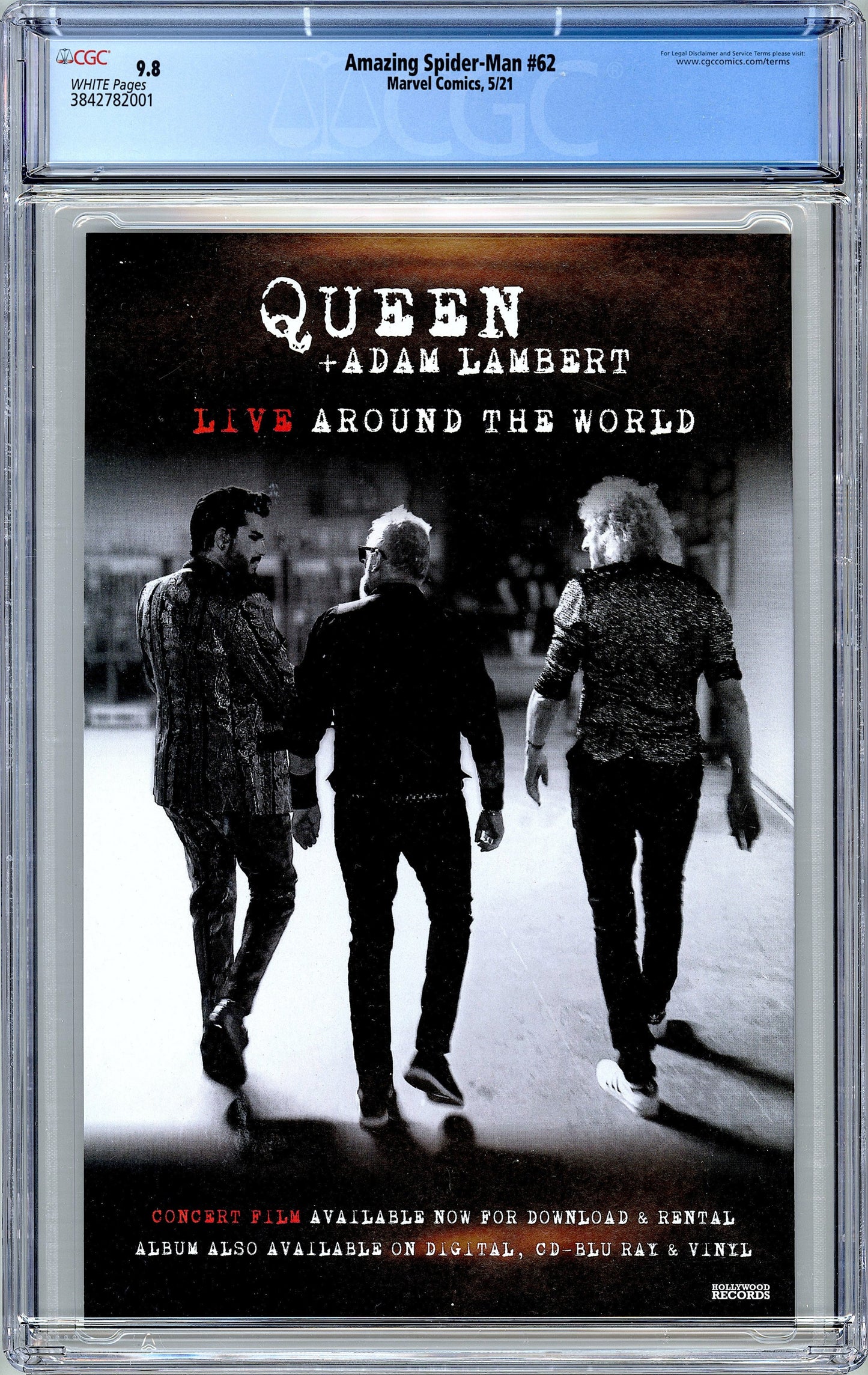 Amazing Spider-Man #62. New Costume Cover. CGC 9.8