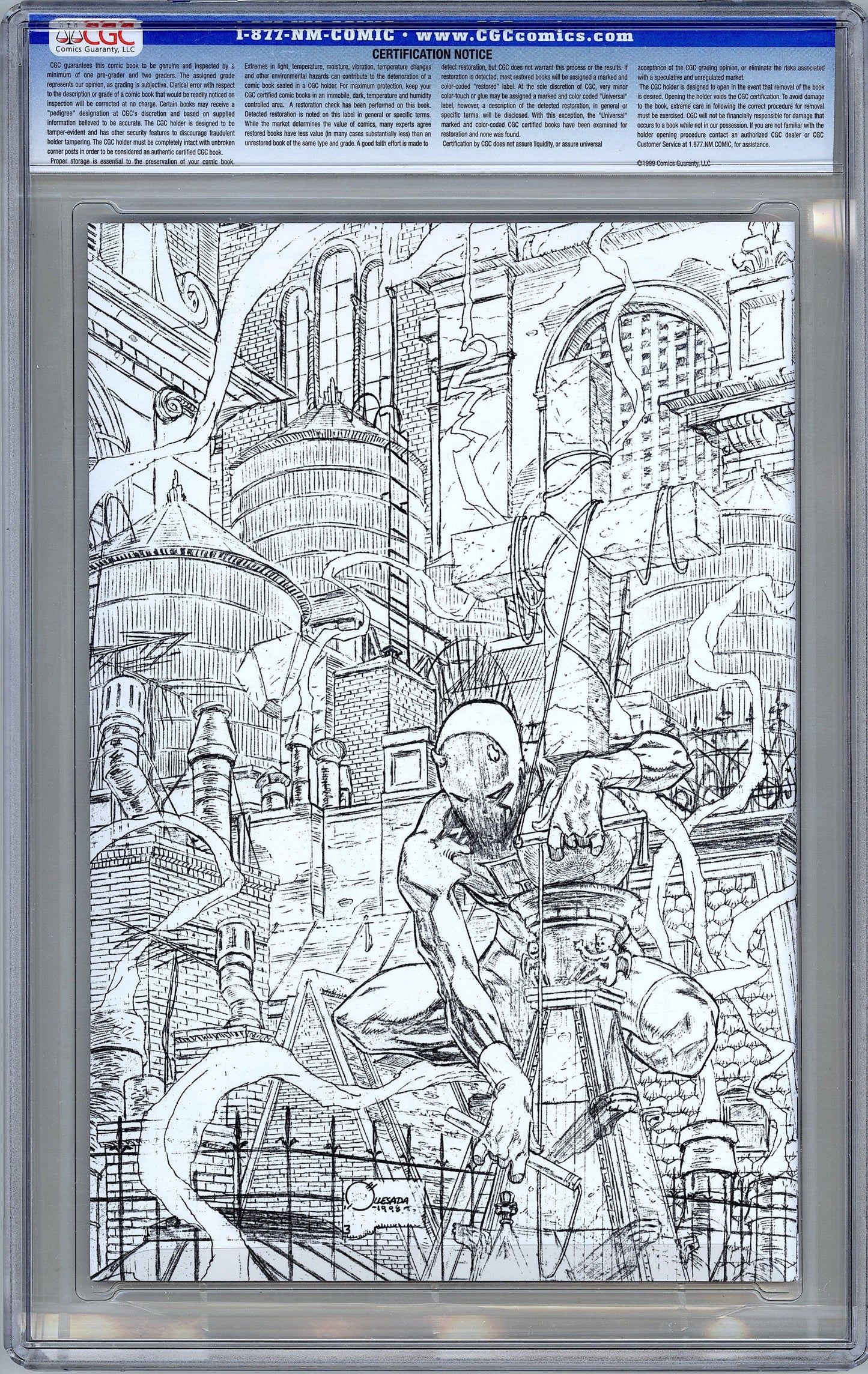 Marvel Authentix: Daredevil #1. Limited Edition. CGC 9.8