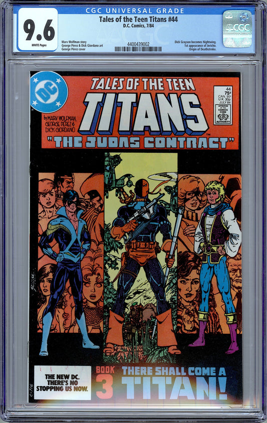 Tales of the Teen Titans #44. 1st App. of Nightwing  CGC 9.6