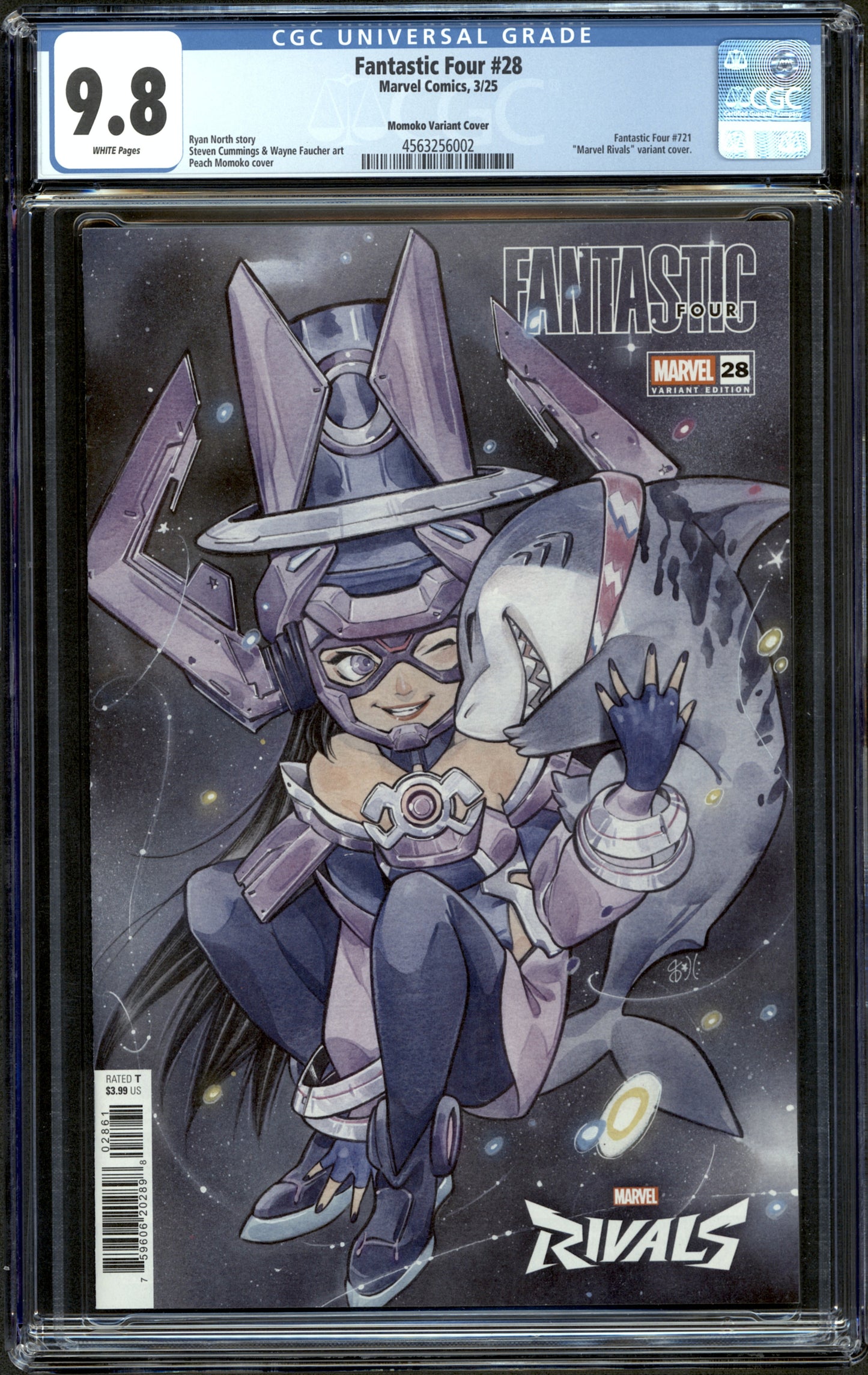 Fantastic Four #28 Peach Momoko "Marvel Rivals" CGC 9.8