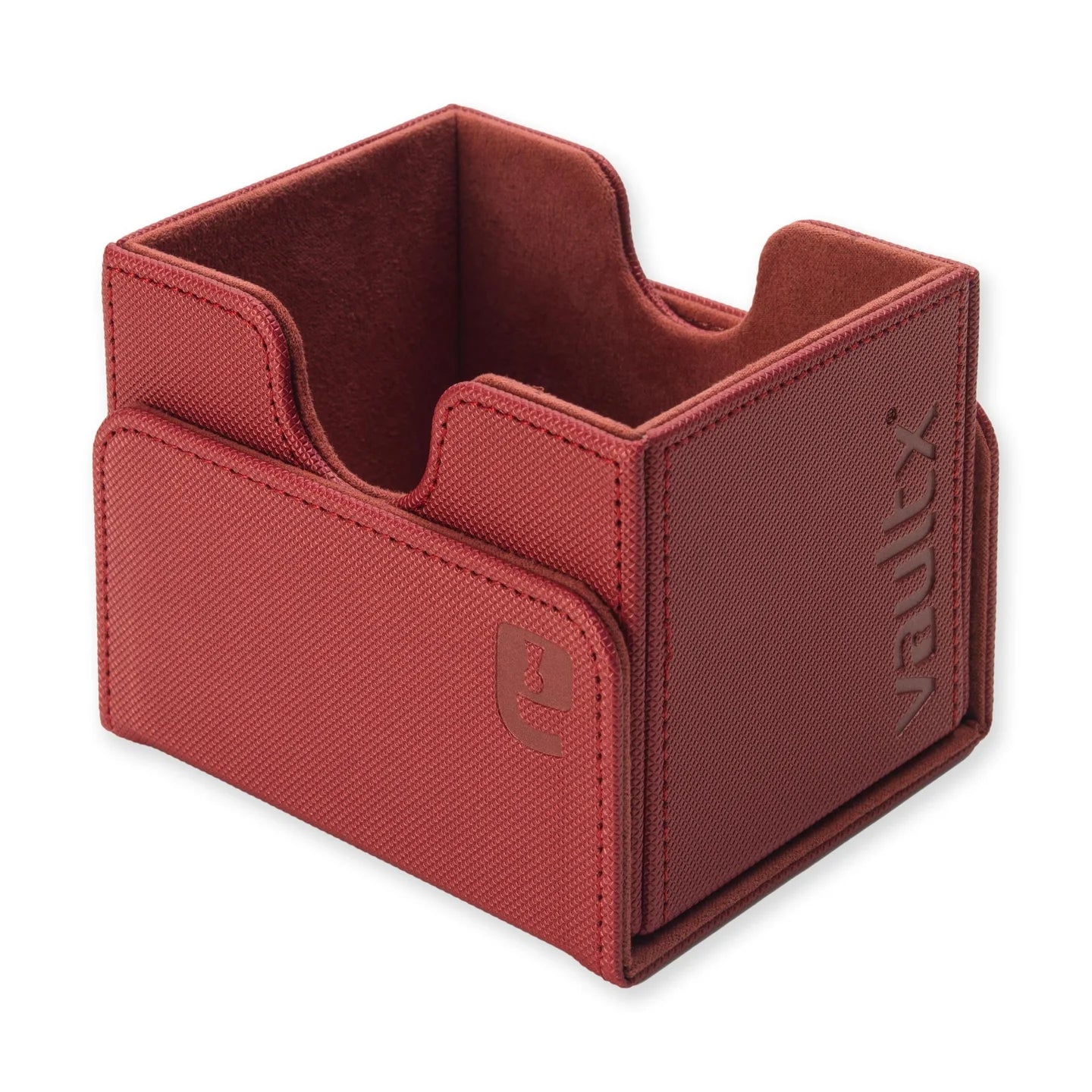 Vault X Exo-Tec® Sideloading Deck Box Metallic Red