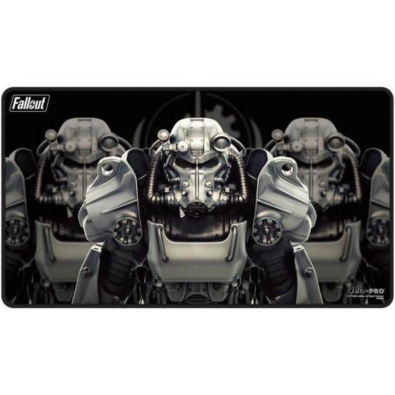 Fallout: Brotherhood of Steel Black-Stitched Playmat for Bethesda
