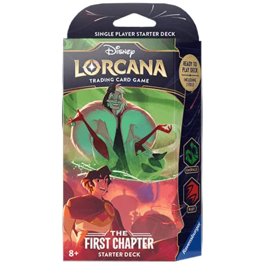 Disney Lorcana TCG: The First Chapter Starter Deck - Emerald & Ruby