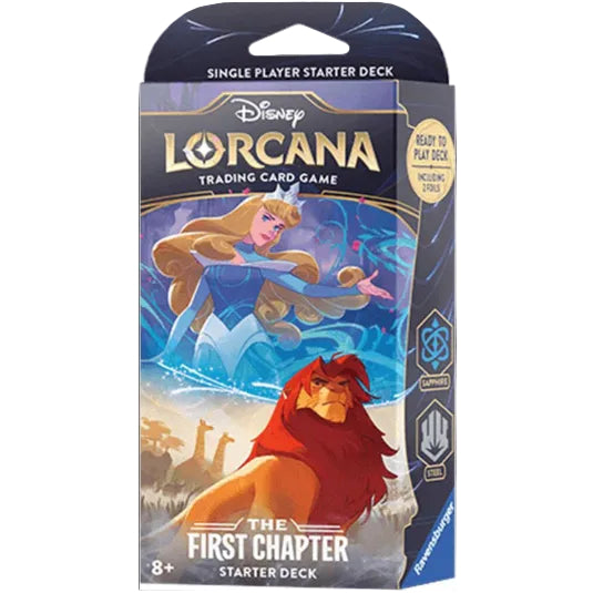 Disney Lorcana TCG: The First Chapter Starter Deck - Sapphire & Steel