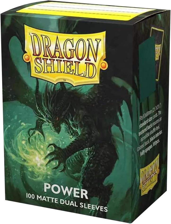 Dragon Shields: (100) Matte Dual - Power