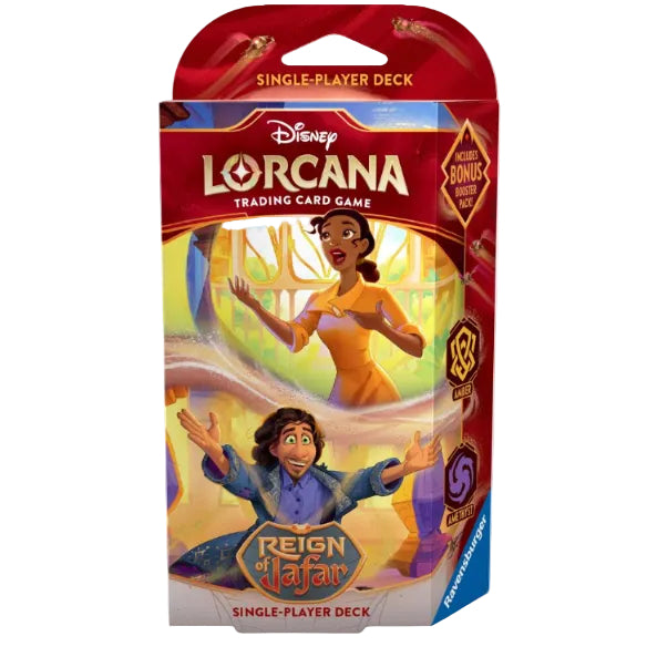 Disney Lorcana TCG: Reign of Jafar - Starter Display - Amber/Amethyst