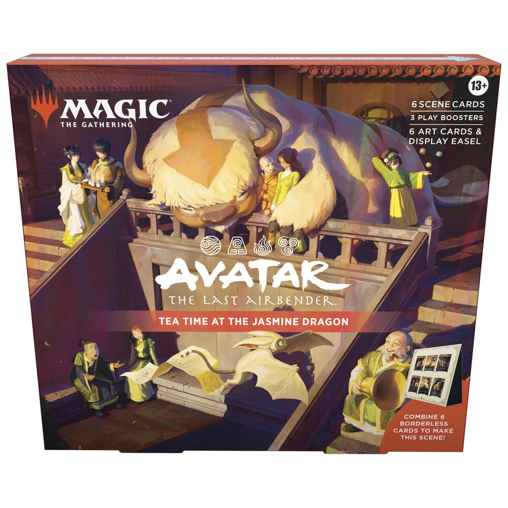 Magic the Gathering CCG: Avatar - The Last Airbender Scene Box (Tea Time at the Jasmine Dragon)