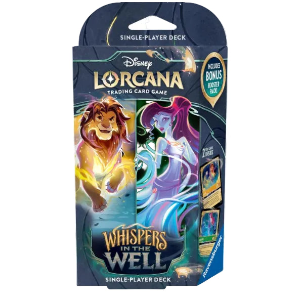 Disney Lorcana TCG: Whispers in the Well - Starter Deck Amber/Emerald