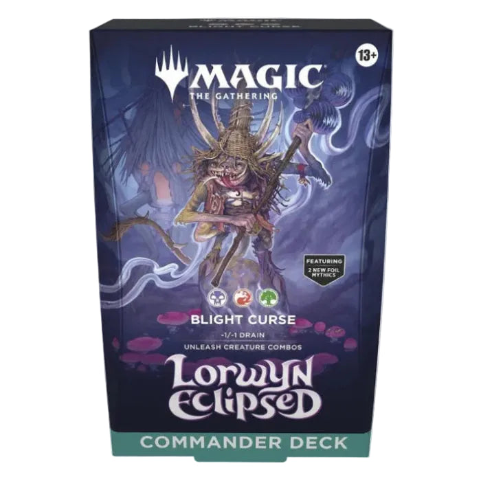 Magic the Gathering CCG: Lorwyn Eclipsed Commander Deck - Blight Curse