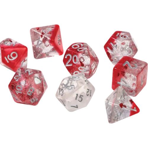 RPG Dice Set (7): Hearts