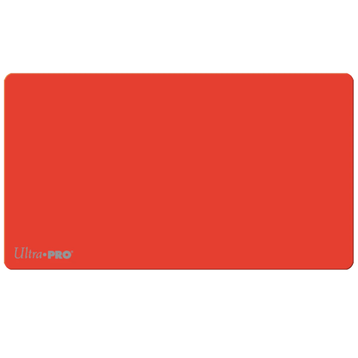 Solid Color Playmat: Apple Red