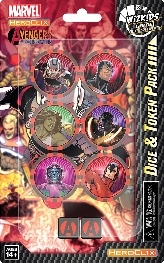 Marvel HeroClix: Avengers Forever Dice & Token Pack Ant-Man