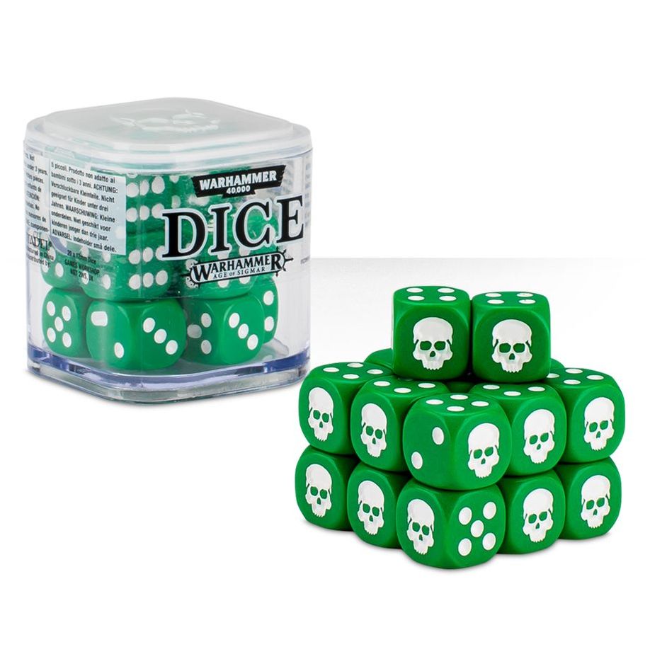 Citadel 12mm Dice (Green)