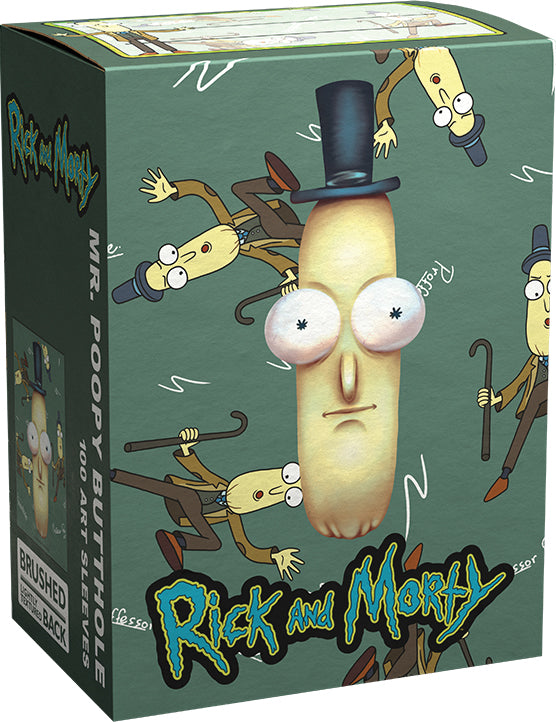 Dragon Shields: (100) - Rick & Morty - Mr. Poopy Butthole Card Sleeves