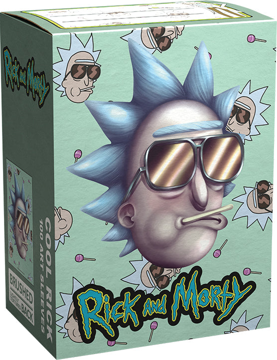 Dragon Shields: (100) Rick & Morty - Cool Rick Card Sleeves
