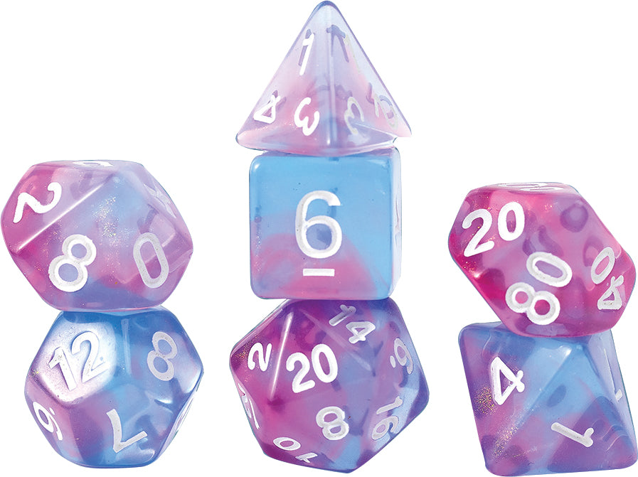 RPG Dice Set (7): Treasure Series - Opal