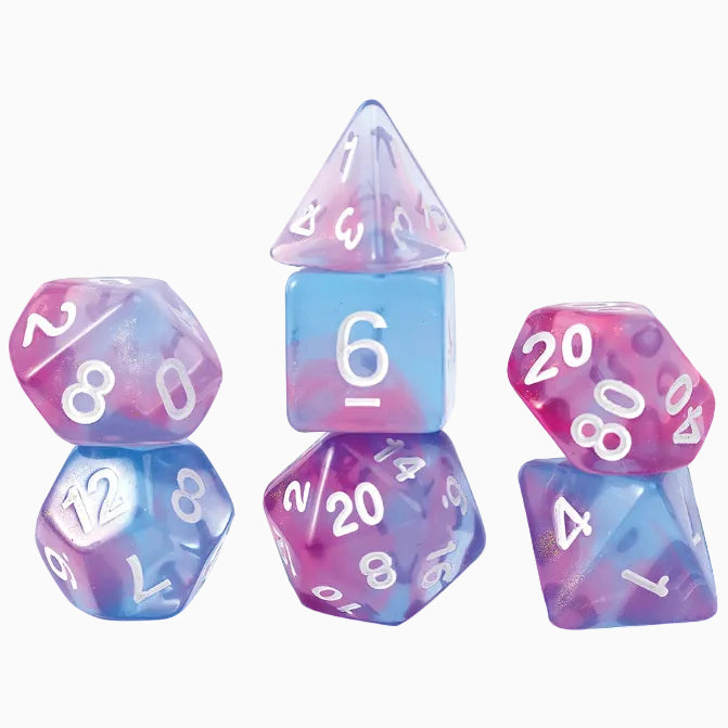 RPG Dice Set (7): Treasure Series - Opal