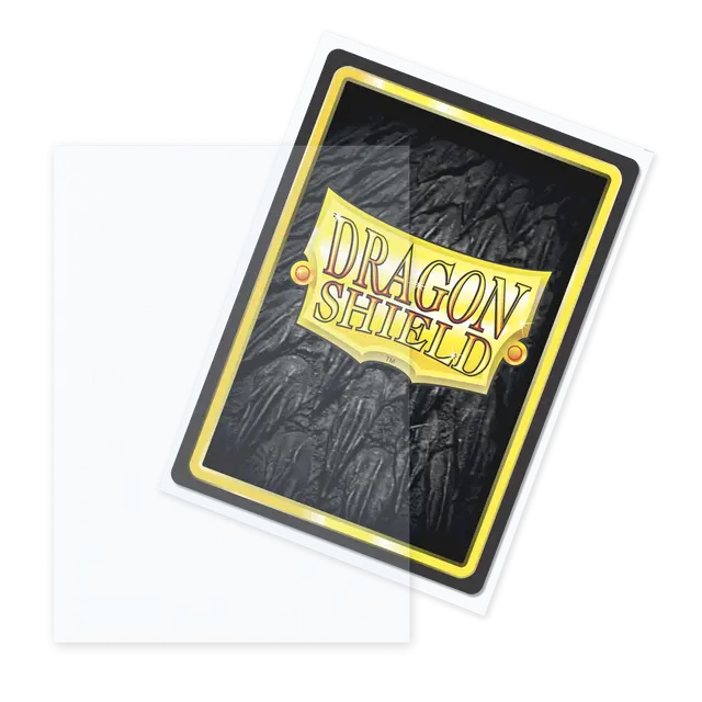 Dragon Shields: (100) Outer Sleeves - Matte Clear
