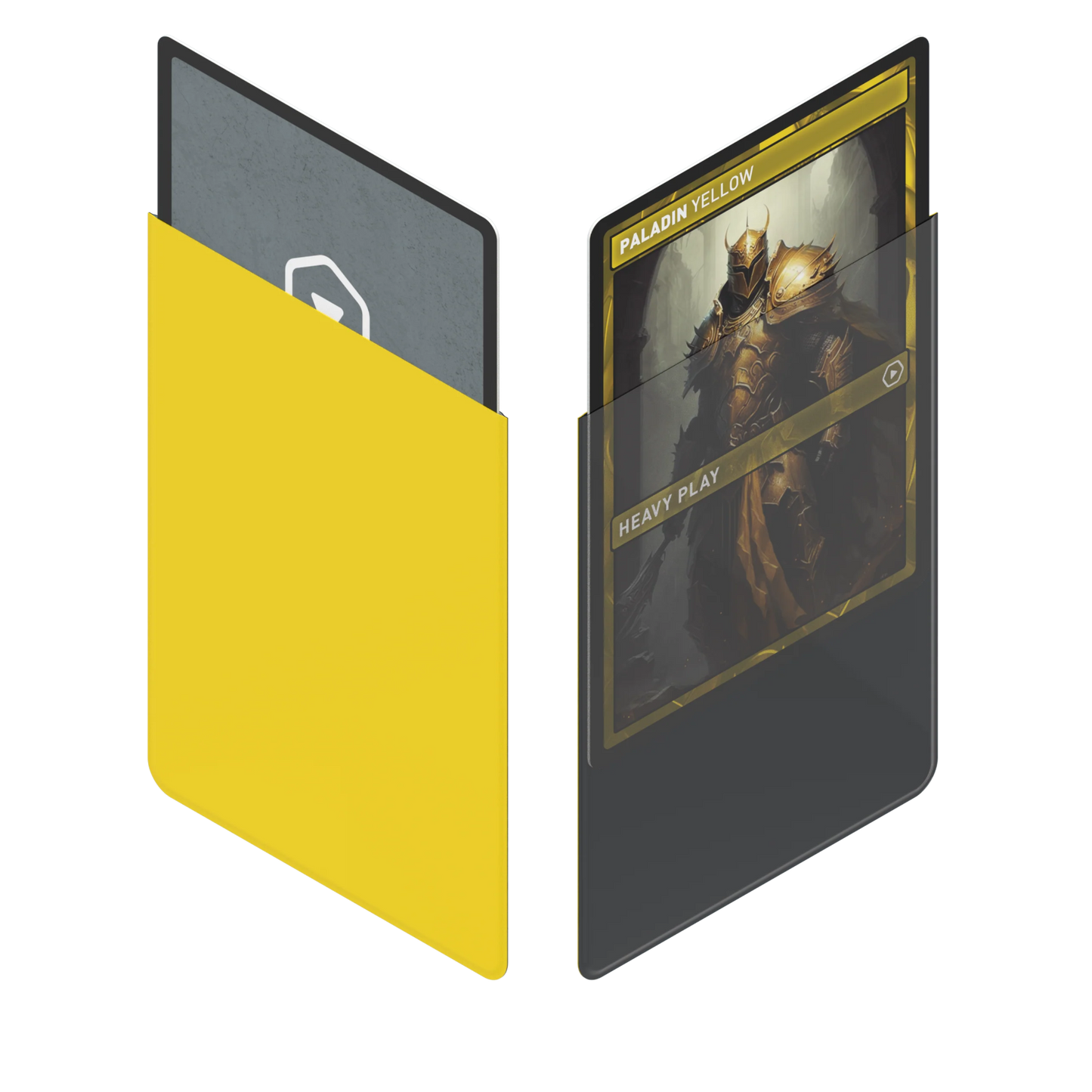 CURV Sleeves Standard: Paladin Yellow (100)