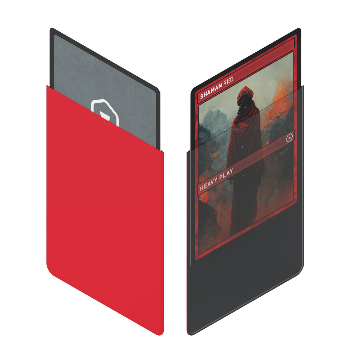 CURV Sleeves Standard: Shaman Red (100)