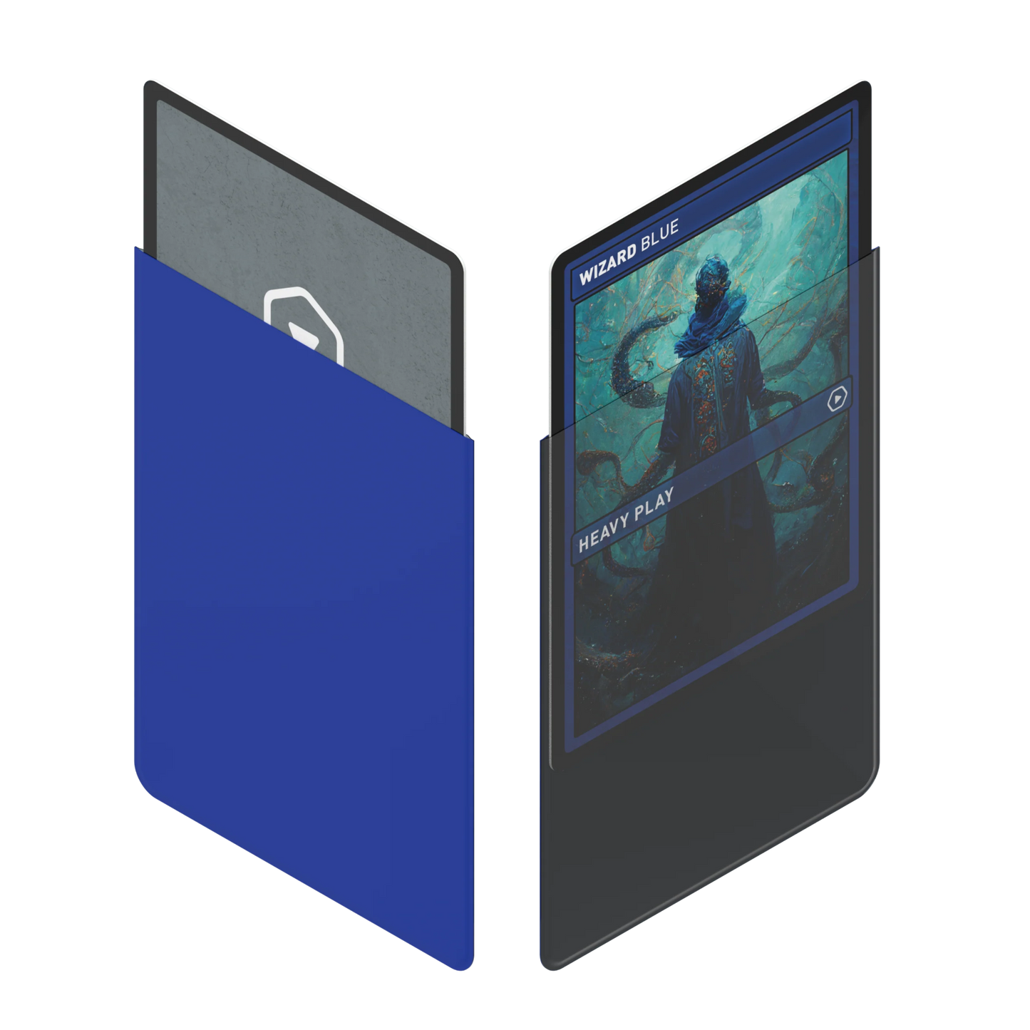 CURV Sleeves Standard: Wizard Blue (100)