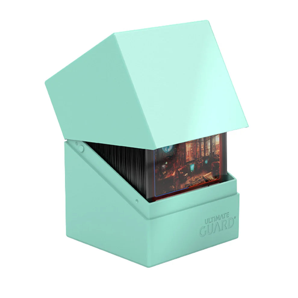 Boulder 100+ Solid Mint Green Deck Box
