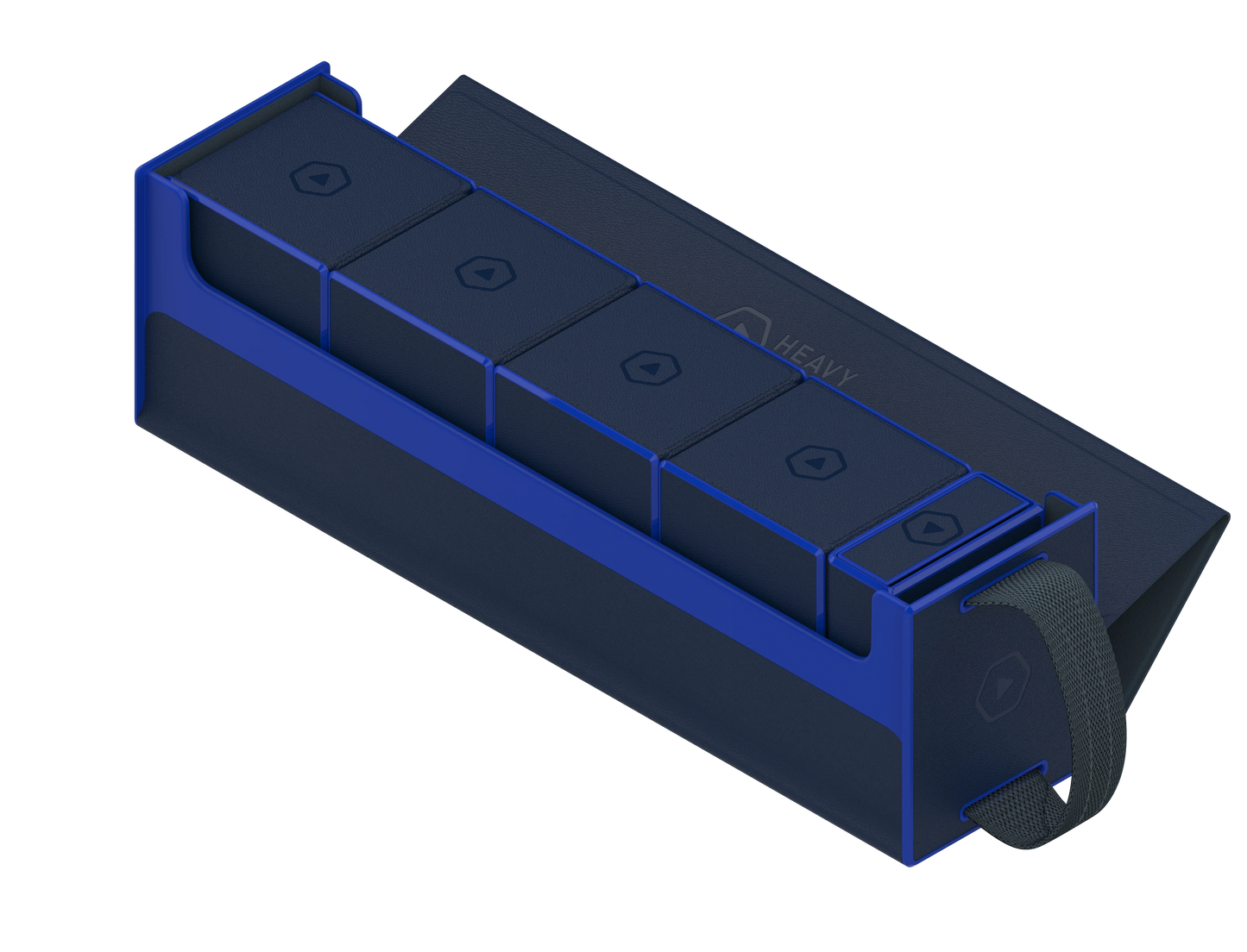 RFG Deckbox CARRIER: 500 DS - Rogue Blue