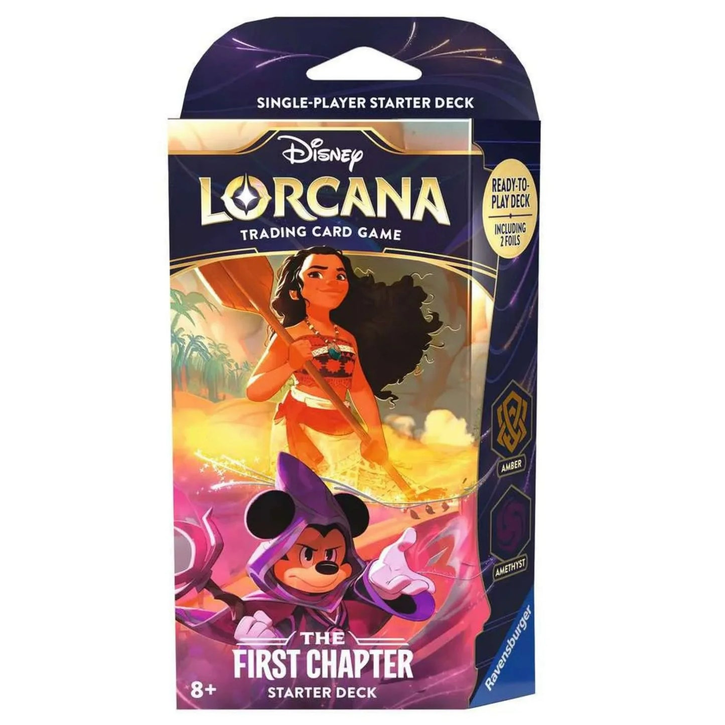 Disney Lorcana TCG: The First Chapter Starter Deck - Amber & Amethyst