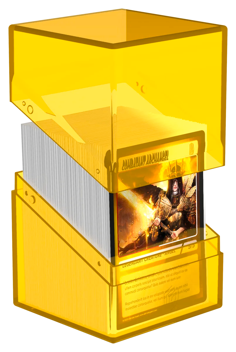 Boulder 100+ Clear - Amber Deck Box