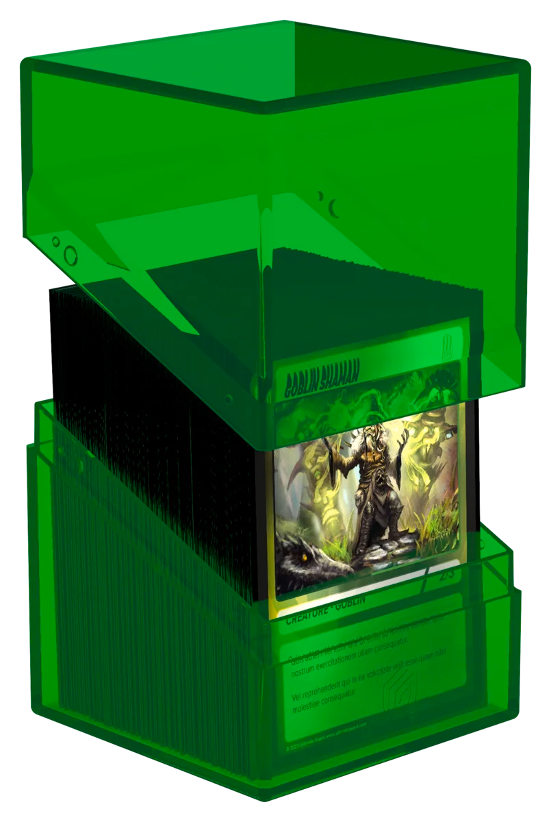 Boulder 100+ Clear - Emerald Deck Box