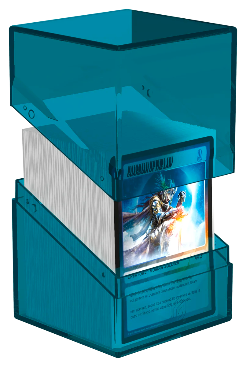 Boulder 100+ Clear - Malachite Deck Box