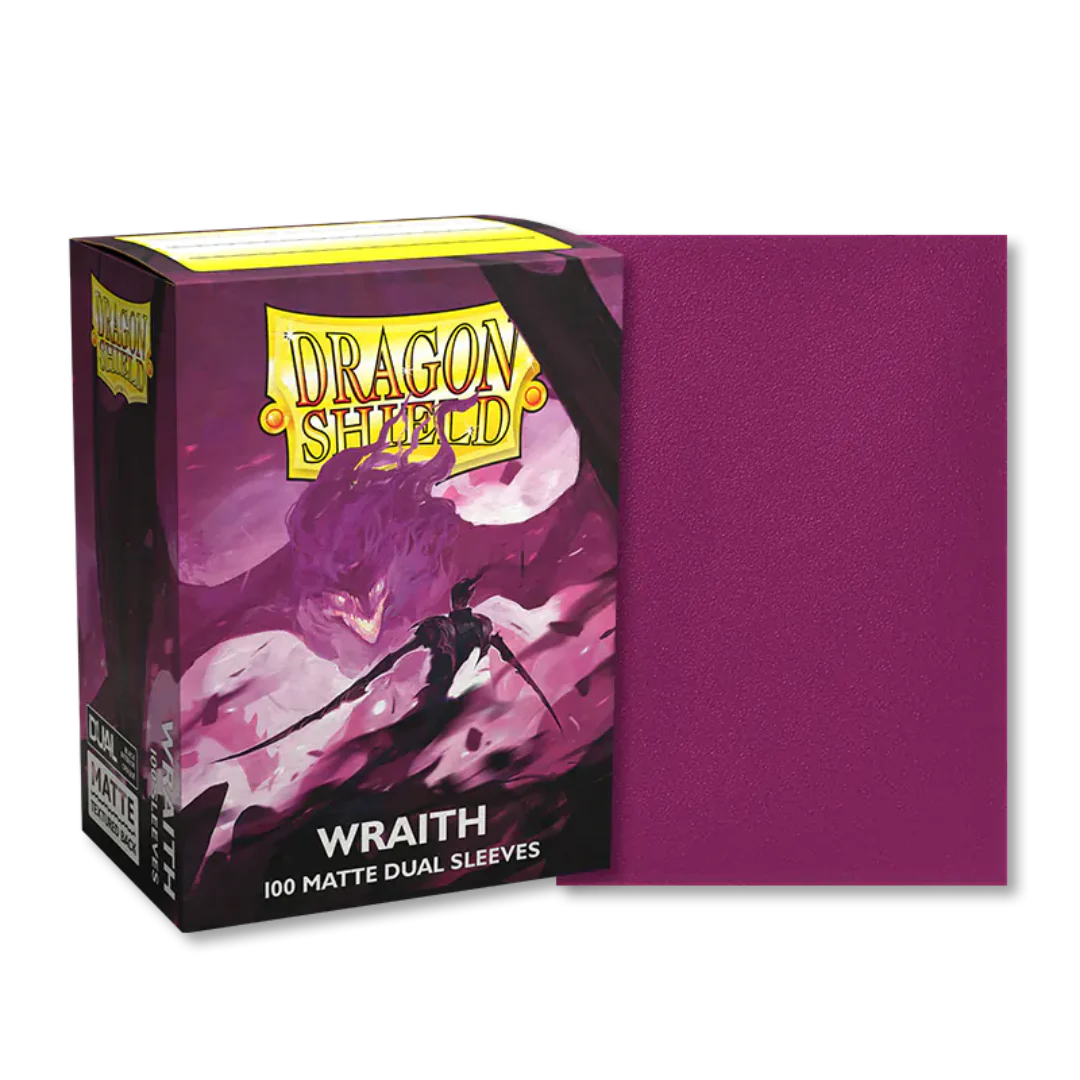 Dragon Shields: (100) Matte Dual - Wraith