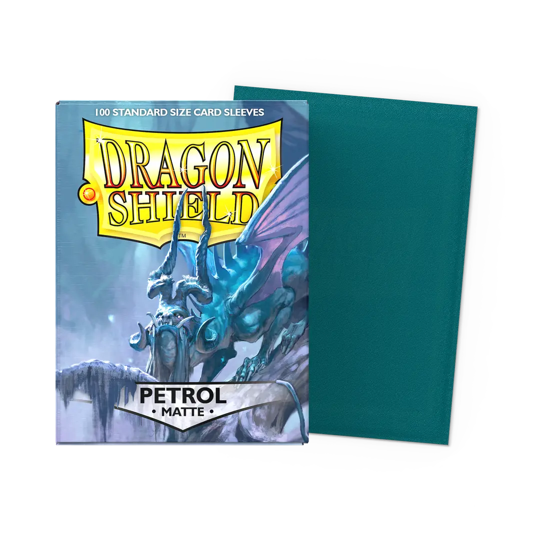 Dragon Shields: (100) Matte Petrol