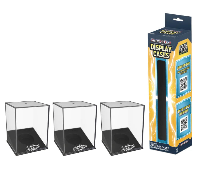 WizKids HeroClix: Single Figure Display (3)
