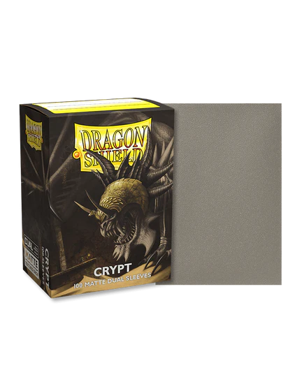 Dragon Shields: (100) Matte Dual - Crypt