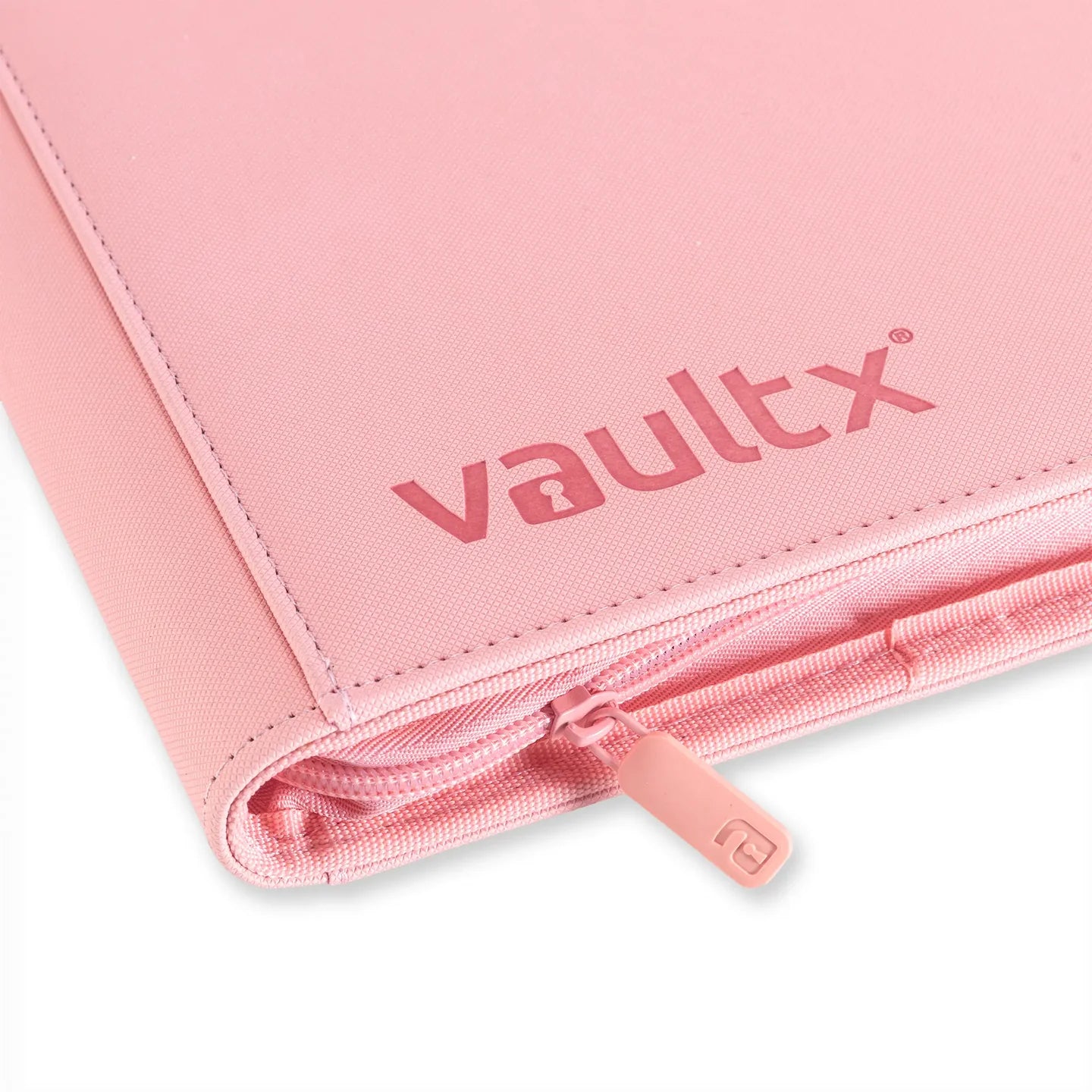 Vault X 12-Pocket Exo-Tec® Zip Binder JUST PINK