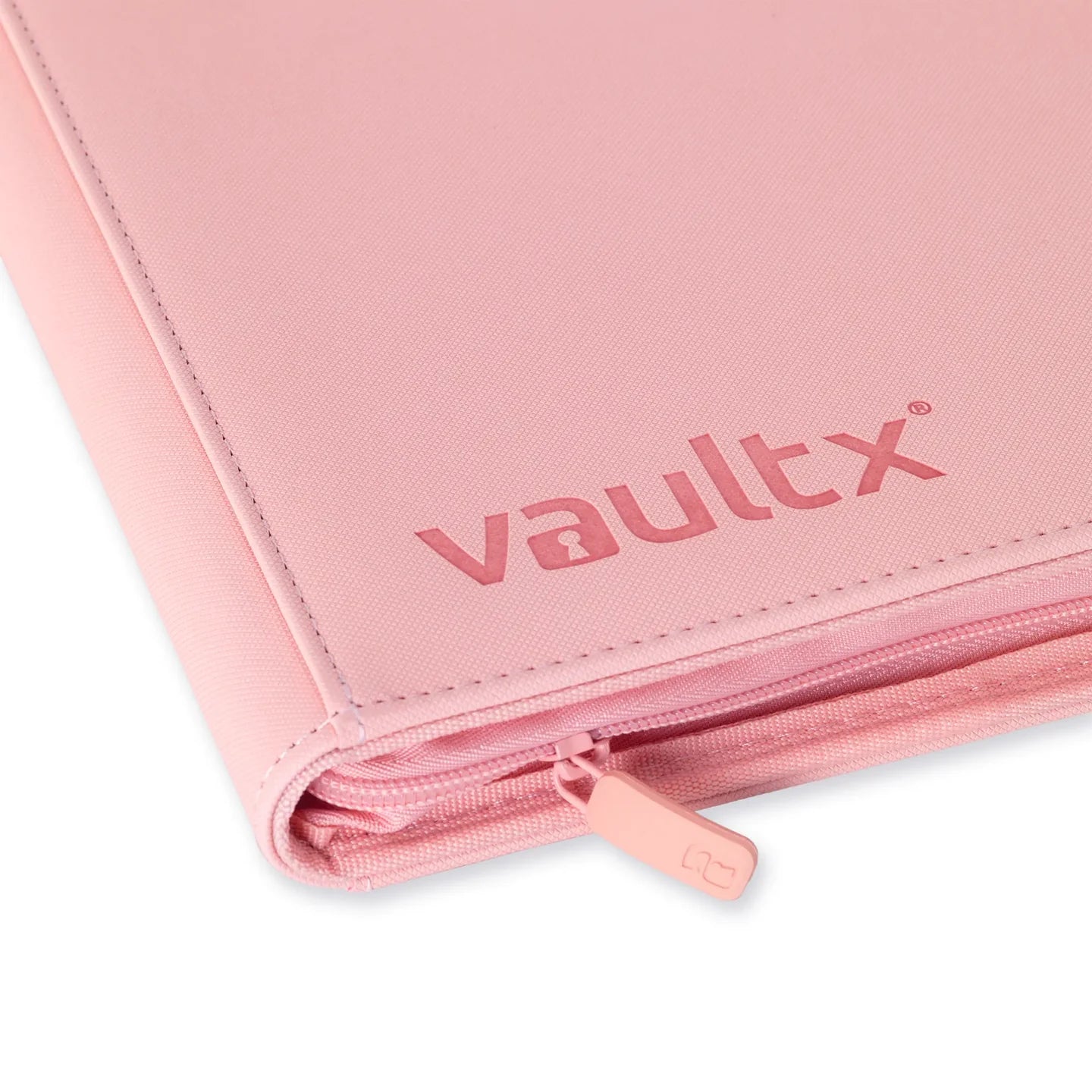 Vault X 9-Pocket Exo-Tec® Zip Binder JUST PINK