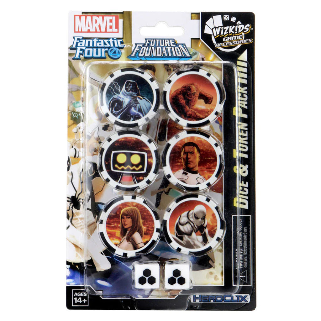 Marvel HeroClix: Fantastic Four Future Foundation Dice and Token Pack