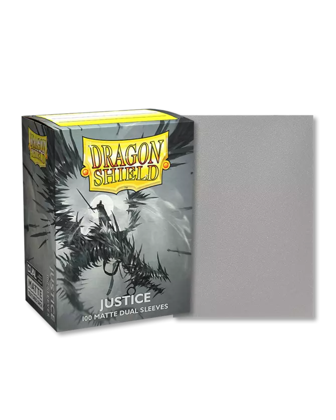 Dragon Shields: (100) Matte Dual - Justice