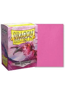 Dragon Shields: (100) Matte - Pink Diamond