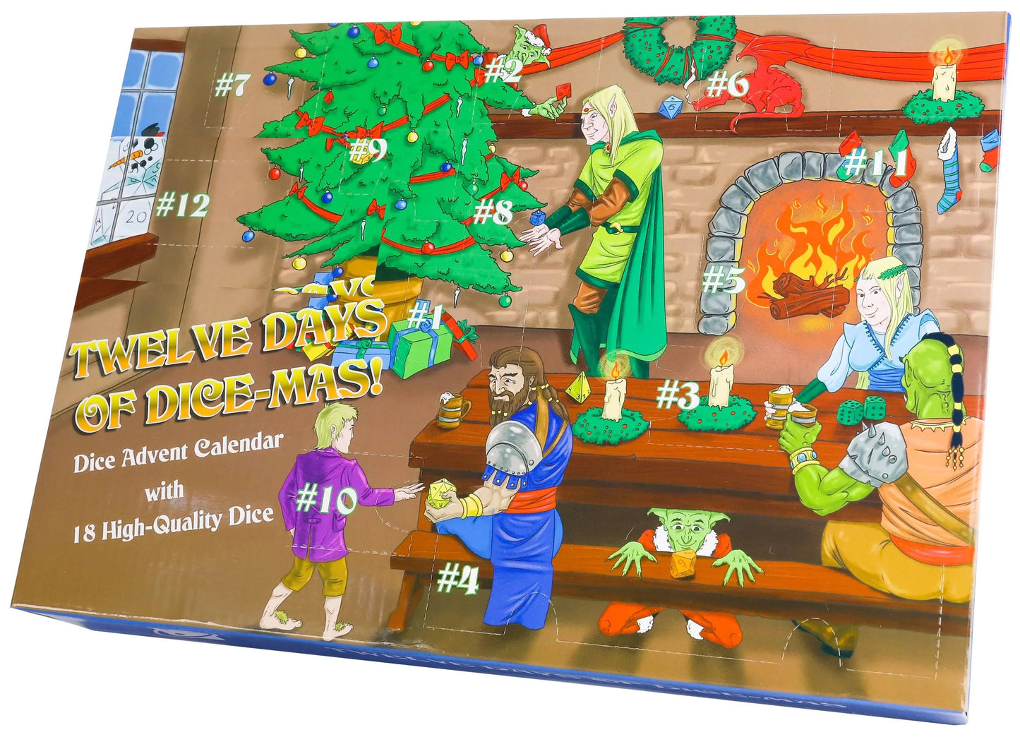 Premium Advent Calendar 12 days of Dice-mas!