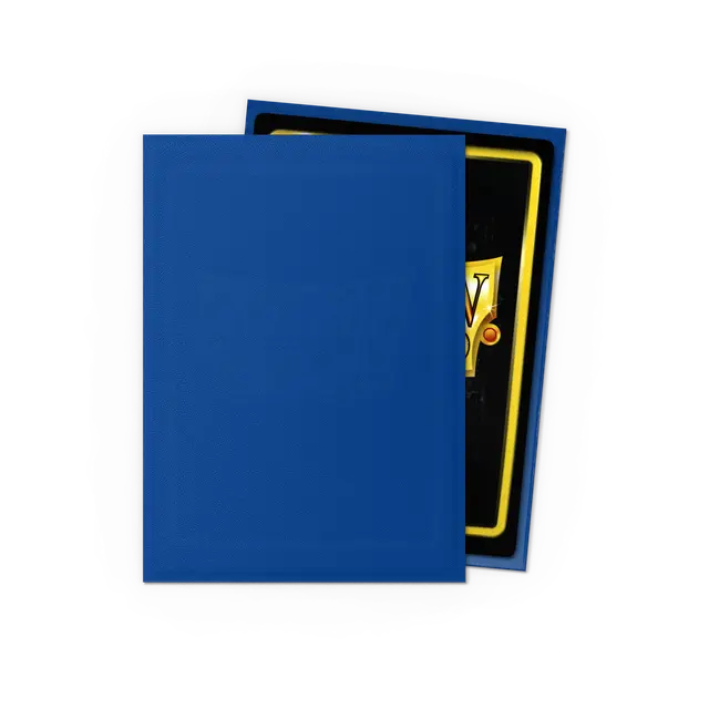 Dragon Shields: (100) Matte Blue