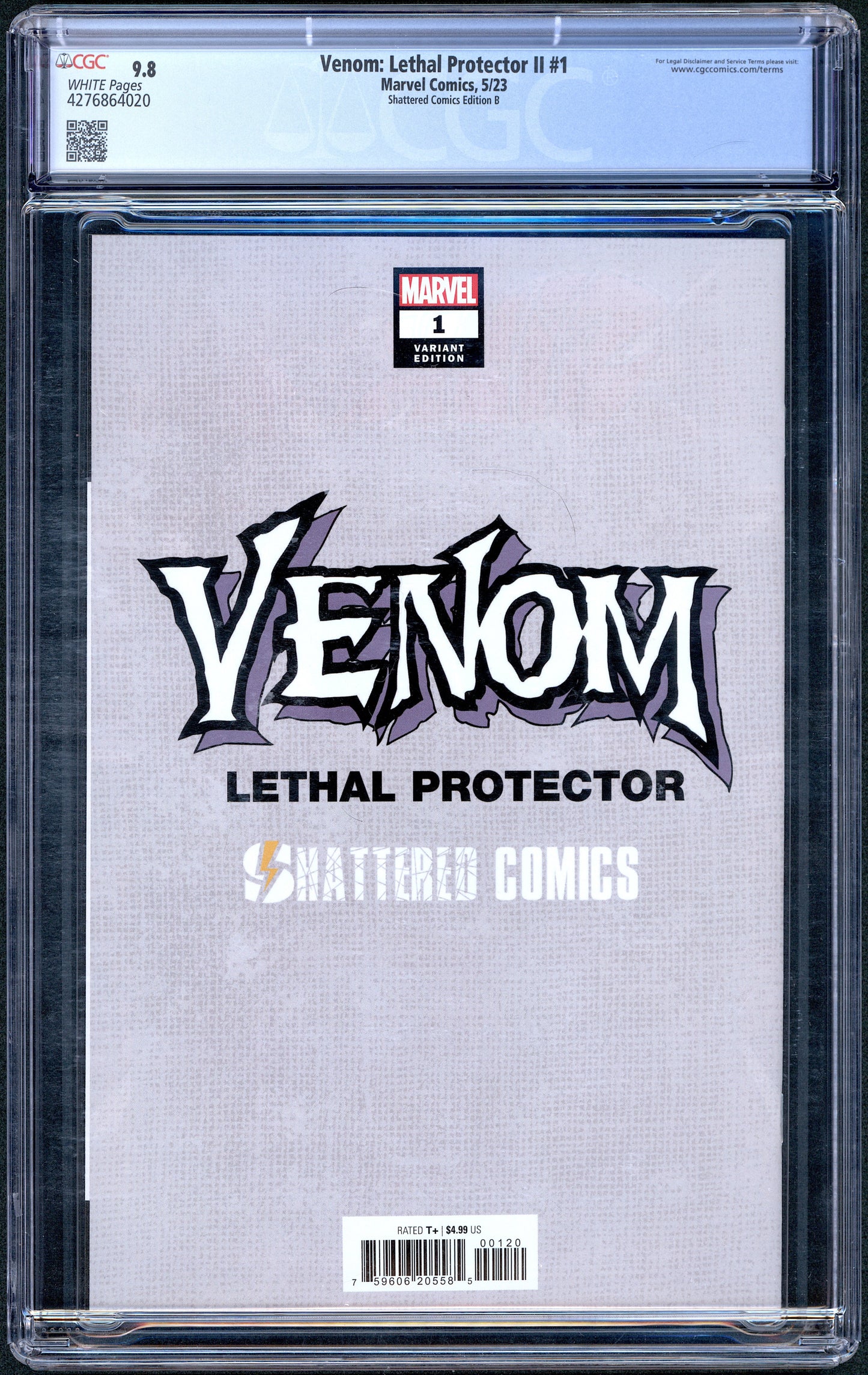 Venom: Lethal Protector II #1 CGC 9.8